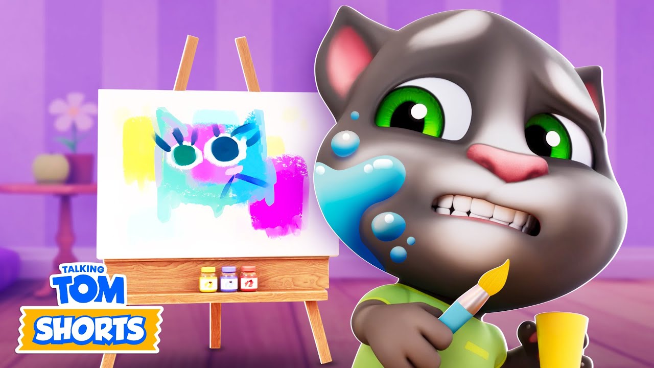 NEW EPISODE! Tom the Painter 🎨 Talking Tom Shorts (S3 Episode 43)