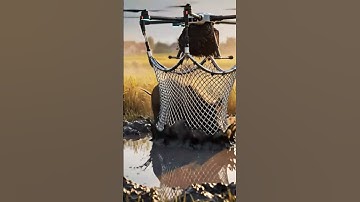 Beautiful Yet Powerful — Drone Capture Scene at Sunset | 16K CGI Realism