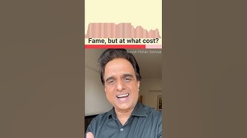 Fame, but at what cost? | Suresh Mohan Semwal #wisdom #successmantra #motivatonmantra