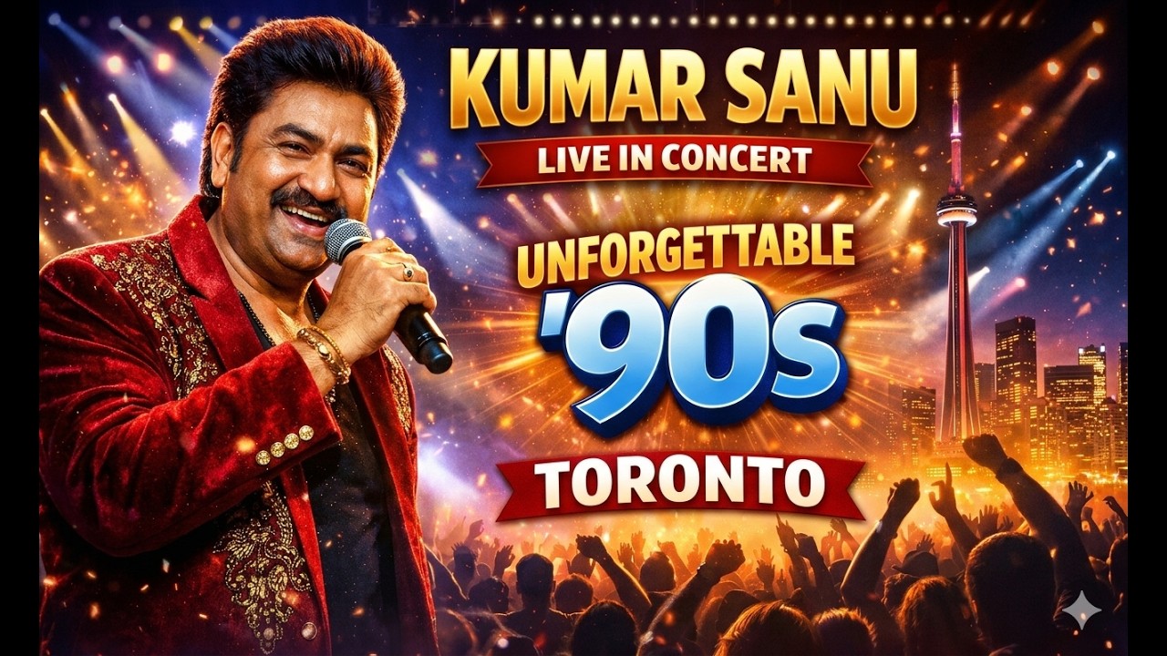 KUMAR SANU & SADHANA SARGAM LIVE IN CONCERT | UNFORGETTABLE '90S | TORONTO