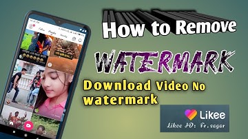 Download_likee_video_without_watermark || how to remove likee video watermark 2020 ||no watermark‌