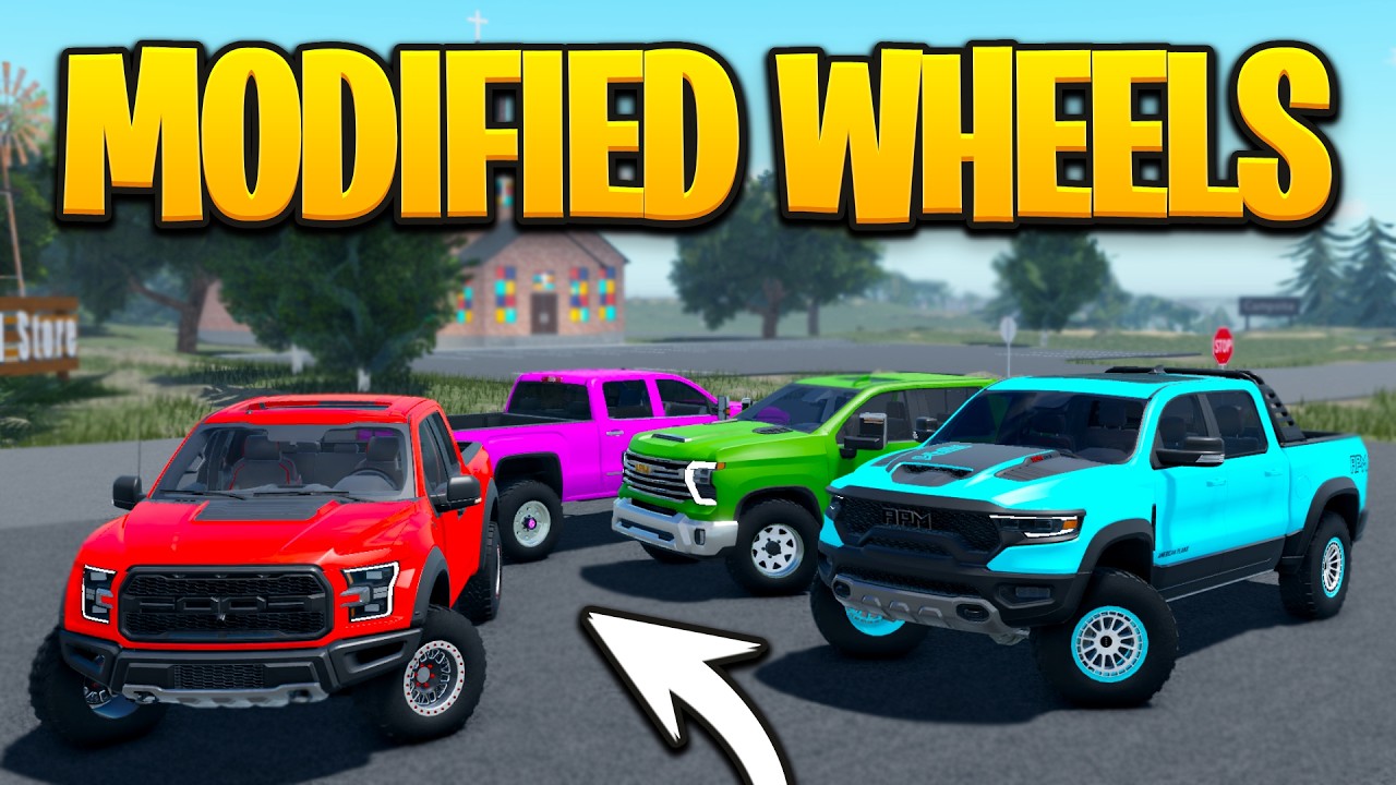 I Upgraded the Fastest Trucks With New Rims in APM | Roblox American ...