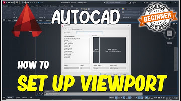 AutoCAD How To Set Up Viewport