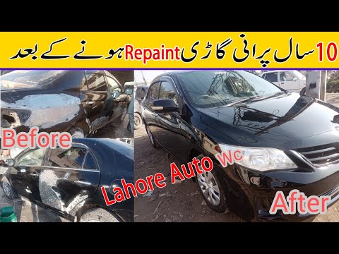 How Much To Paint A Toyota Corolla