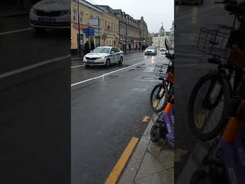 Convoy with Police
