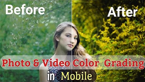 COLOR GRADE in mobile | Edit VSCO app | Video Editing Tutorial in Mobile