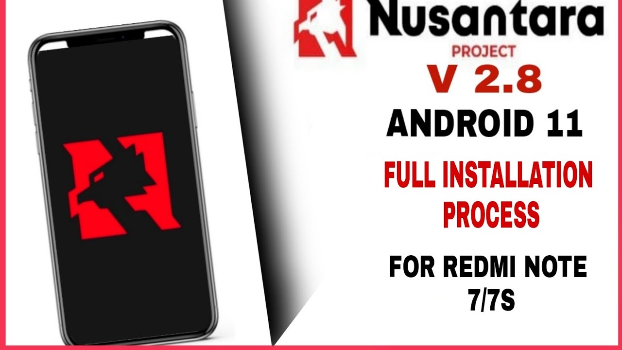 How To Install Nusantara os In REDMI note 7 | Best Gaming Rom For Redmi note 7/7s . Gaming 🔥