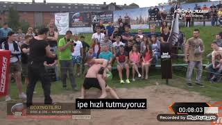 Liseli Cocuk Rusya Sokak Dovusleri -Уличная Борьба