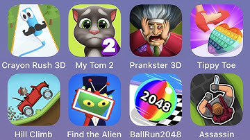 Crayon Rush 3D, My Tom 2 - Gameplay Walkthrough Part 10 - Casual 8 Games To Play (iOS, Android)