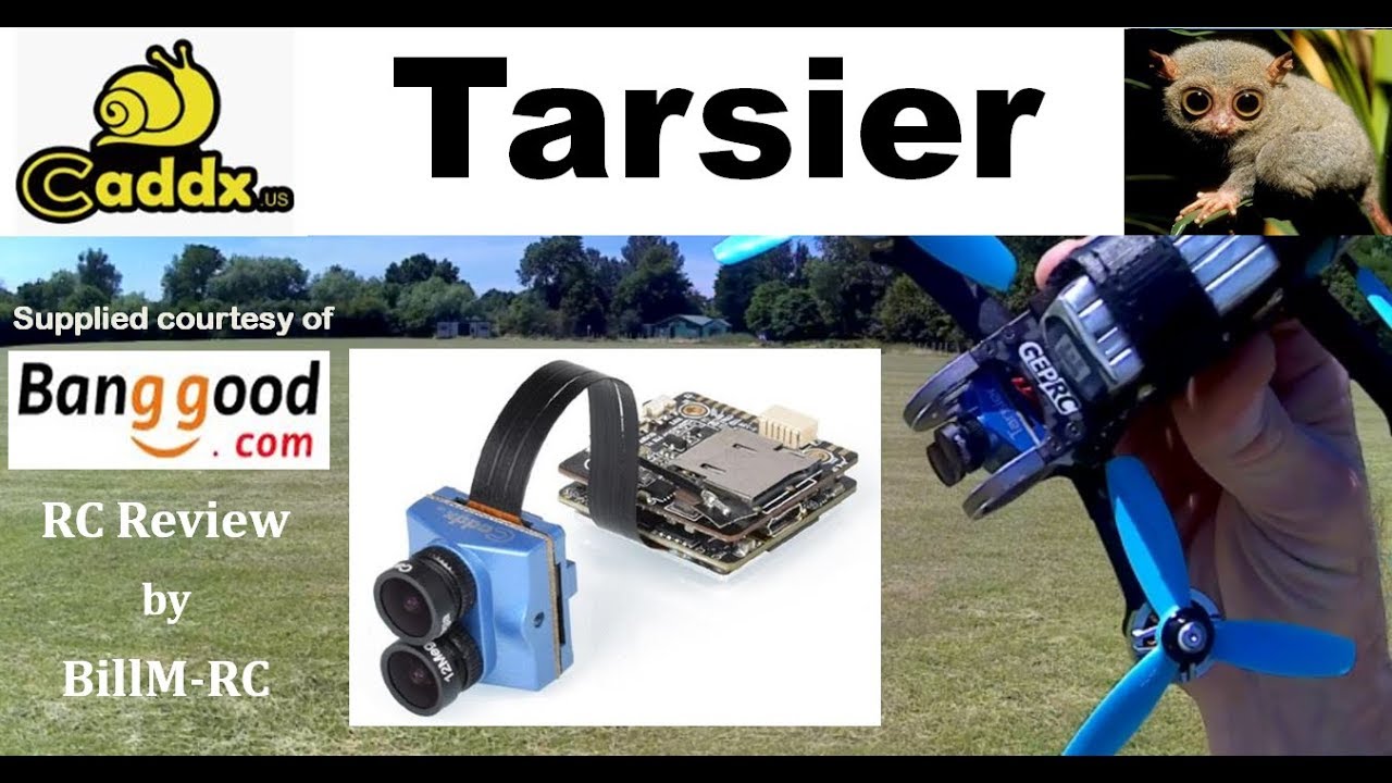 Caddx Tarsier FPV Traversing Camera 4K 30fps HD Dual Lens for RC Racing  Drone - RcGoing