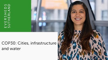 COP30: Cities and infrastructure