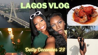 IM BAAAAACK!! LAGOS VLOG: NIGHTLIFE, BEACH PARTIES, ASAKE CONCERT, DETTY DECEMBER &#39;23