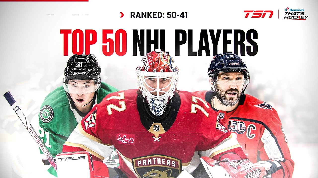 TSN’s Top 50 NHL Players – 50-41: Ovechkin back on the list, and what’s the right spot for Bob?