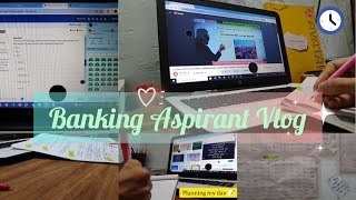 8 Hours Study Vlog | A Day in life of Banking Aspirant | IBPS PO | SBI PO #studyroutine #studyvlog