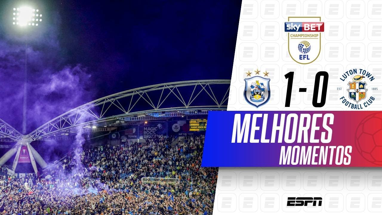 HUDDERSFIELD VENCE LUTON, E TORCIDA INVADE O GRAMADO APÓS CLASSIFICAÇÃO NOS PLAYOFFS DA CHAMPIONSHIP