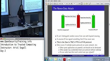 Day 2 Part 2: Intro Trusted Computing