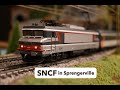 Modelleisenbahn H0 - SNCF France/Frankreich - Märklin - Sprengerville Fahrvideo