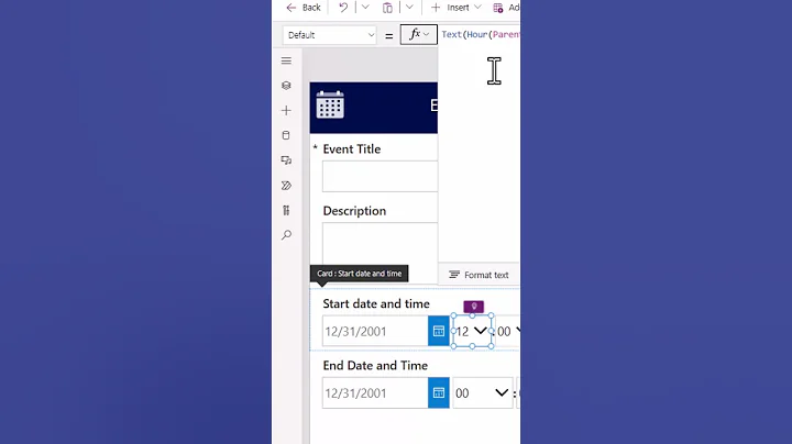 Power Apps Tip: How to Change Date & Time to 12 Hour Format in Seconds! #Shorts