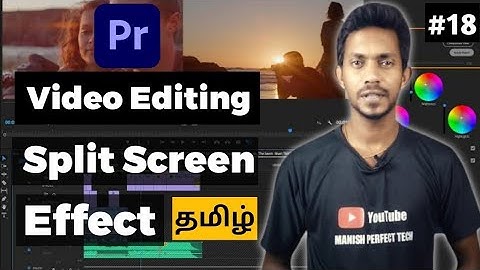 🔥Split Screen Effects உருவாக்குவது எப்படி?? | Adobe Premiere pro video editing tutorial in Tamil
