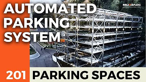 MSSP Maximizing Space: Multilevel Fully Automated Parking System for 201 Car Spaces