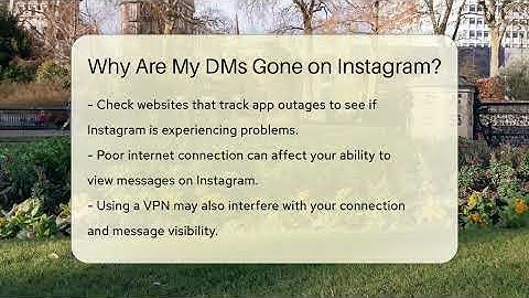 Why Are My DMs Gone on Instagram? - Everyday-Networking