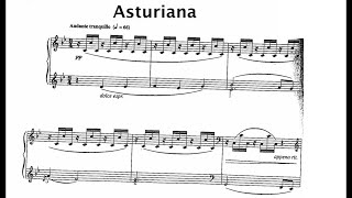 Asturiana (Manuel de Falla) - Piano Accompaniment in G Minor