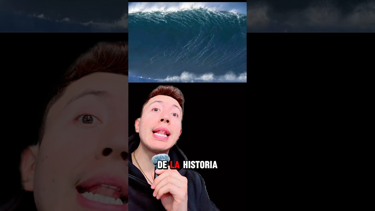 Se REGISTRA el MAYOR TSUNAMI de la HISTORIA!😱🤯💀🌚#short #sabiasque #noticias #alaska #tsunami