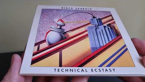 Black Sabbath – Technical Ecstasy 1976 2000 release cd digipak album unboxing overview