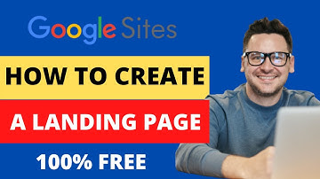 How To Create A Landing Page For Free | Google Sites Tutorial 2021- ( LEARNOFLIX AFFILIATE)
