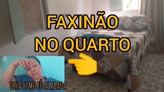 faxina pesada no quarto 😱😬