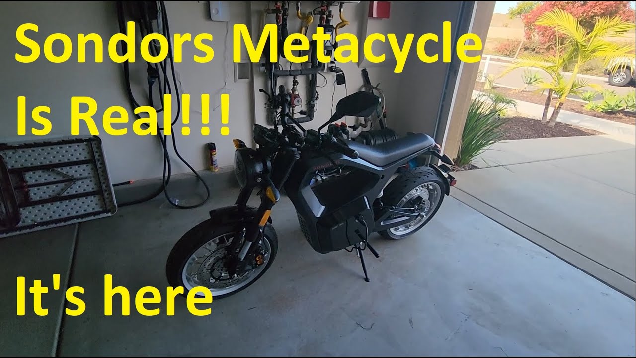 Sondors online metacycle battery