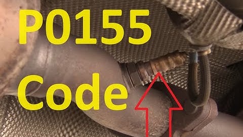 Causes and Fixes P0155 Code: Oxygen Sensor Heater Circuit Malfunction (Bank 2, Sensor 1)
