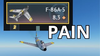 The Sabre is ALMOST fun to play | F-86A-5 stock grind