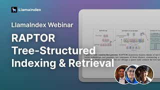 LlamaIndex Webinar: RAPTOR - Tree-Structured Indexing and Retrieval