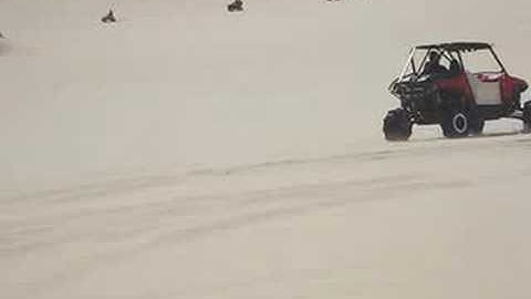 RZR dune jump UTV offroad Sand Fest