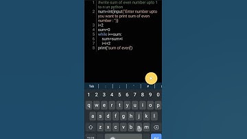 Print sum of even number upto 1 to n in python programming| #shorts #youtubeshorts