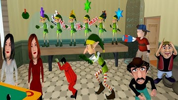 Scary Stranger 3D Elf On The Shelf vs Scary Robber Right On Cue Gameplay Walkthrough (Android-iOS)