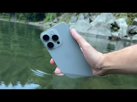 Apple iPhone 15 Pro Max Water Test