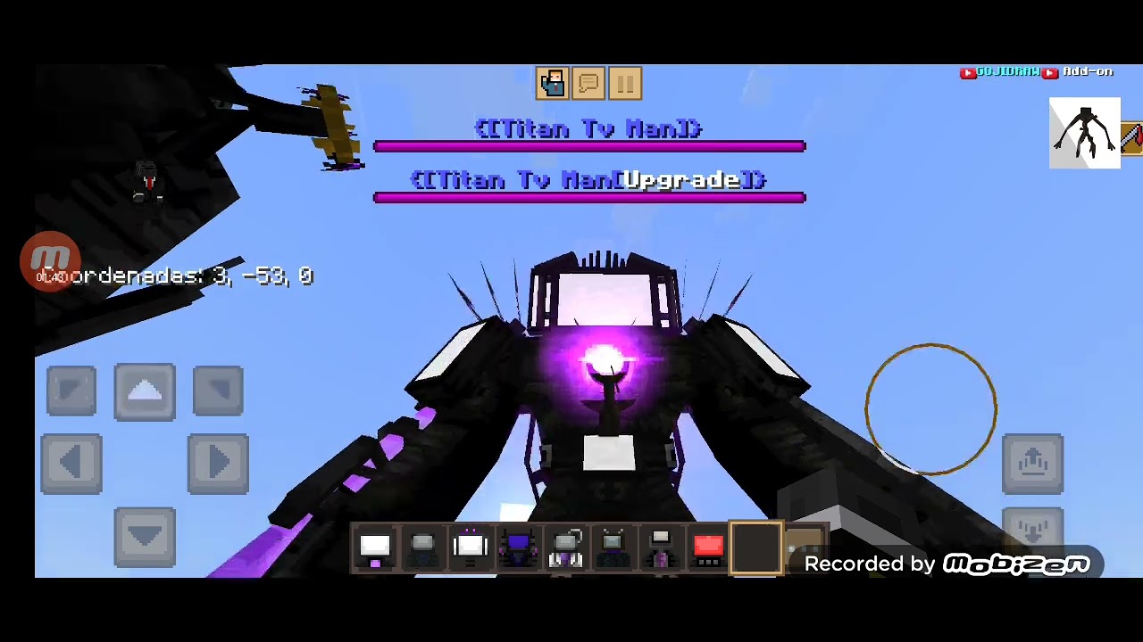 Probando mod de skibidi toilet parte 3 add-on by goji draw en minecraft