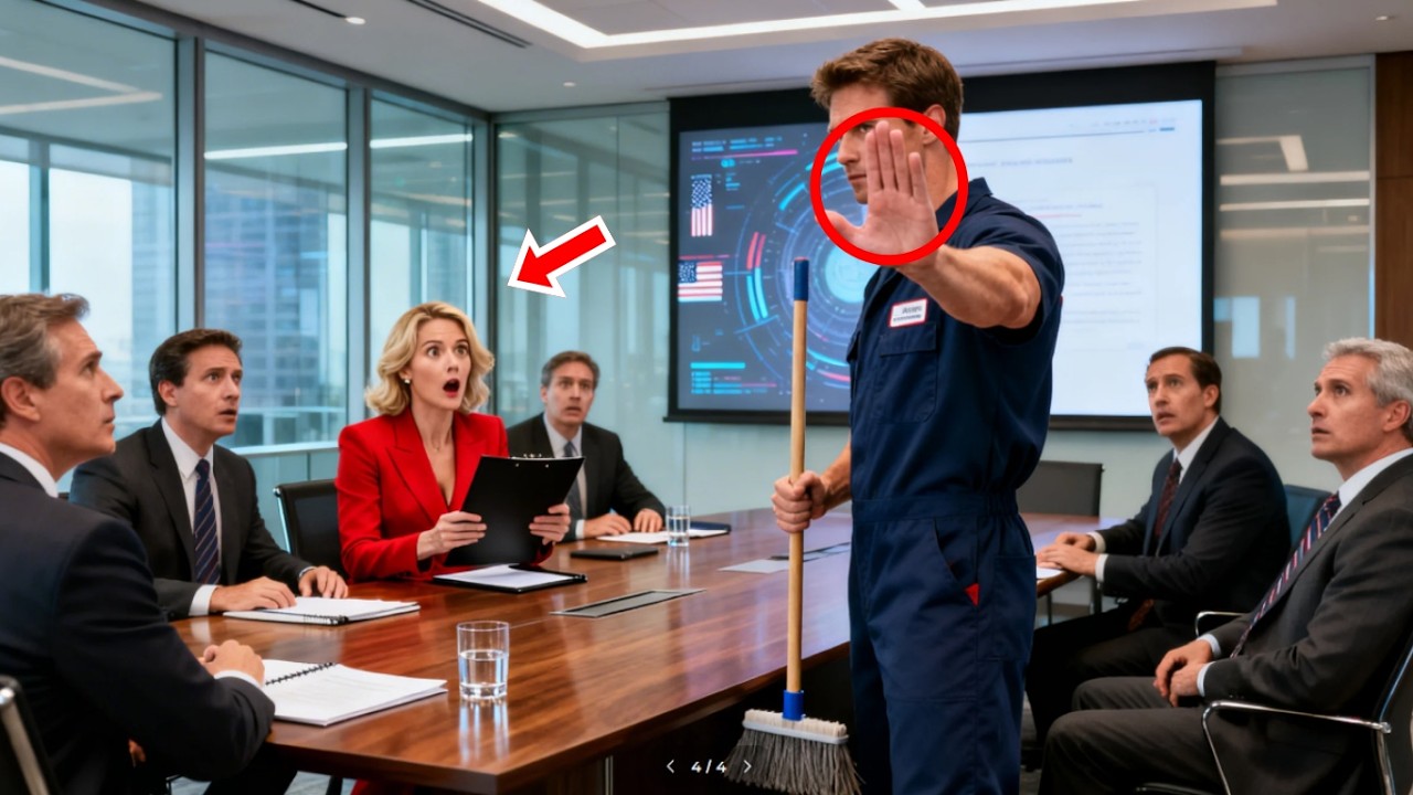 Single Dad Janitor Stopped the $4.2B Deal — What the CEO Did Next Left the Boardroom Frozen