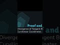 Scale Factor Dependence of Tangent Basis Vector Divergence #audio