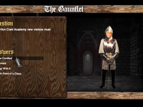 "The Gauntlet" - Interactive Online Quiz Maker - Highlights