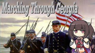 【アメリカ軍歌】ジョージアを越えて/Marching Through Georgia (日本語版)【NEUTRINO AI KIRITAN】