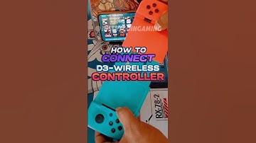 How to Connect the D3-Wireless Controller to your Mobile Phone #insertcoingaming #gameconsole