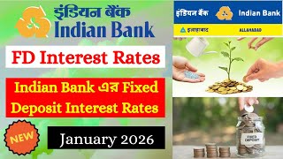 Indian Bank New Fd Interest Rates 2026 Indian Bank Ki Latest Fd Interest Rates Today Fd Rates