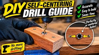 How i created a DIY self-centering drill guide