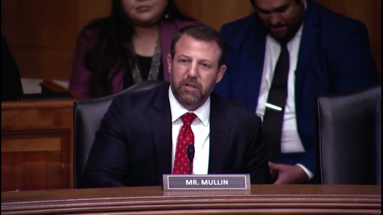 Sen. Mullin: 'I never knew I was special for being Cherokee until I came to D.C.'