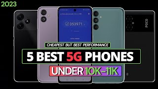 Best 5g phones under 10000 india 2023 - 5 Cheapest 5g smartphones under 10k-12k