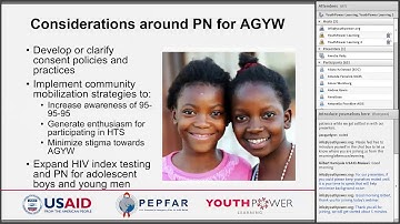 Webinar: Considerations for mitigating social harm risk in rolling out HIV index testing among AGYW
