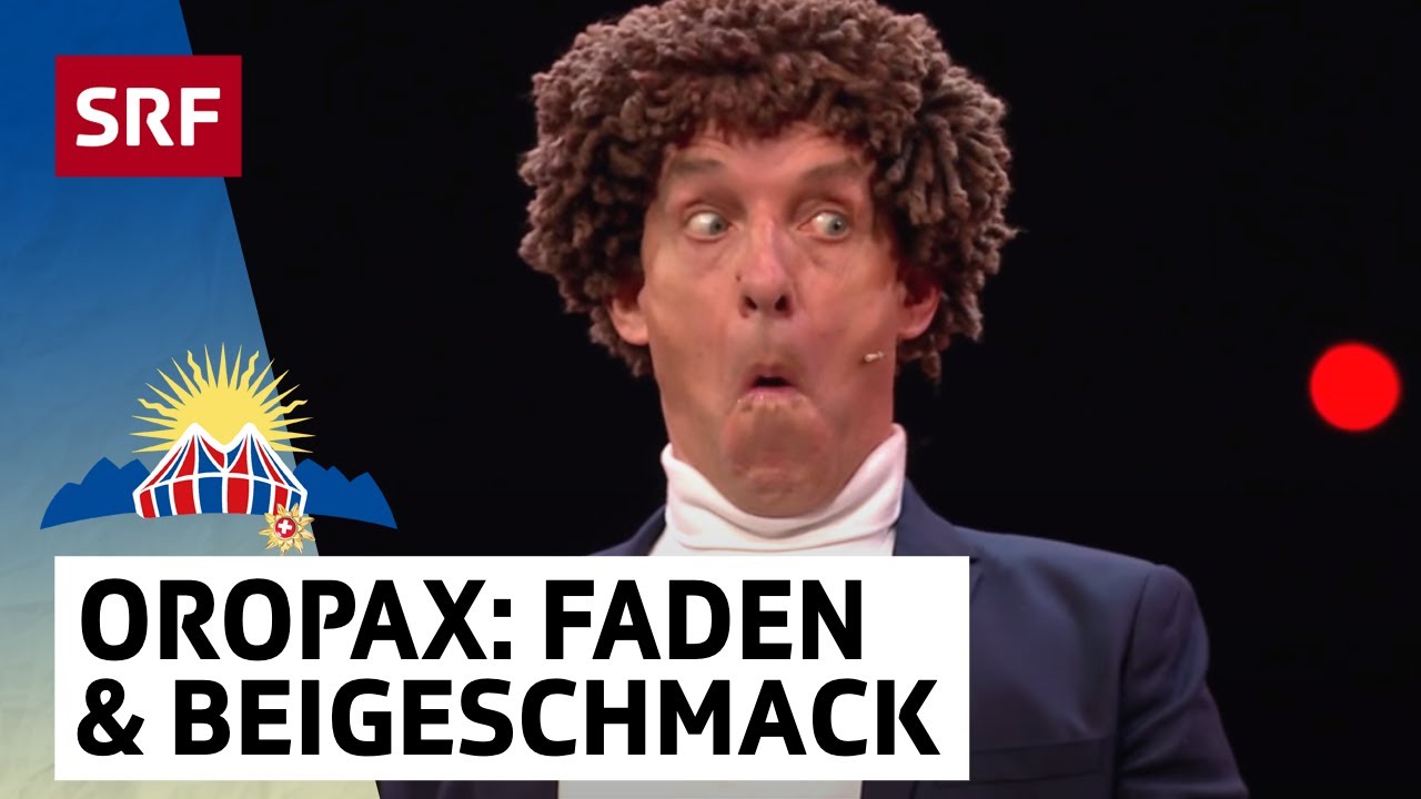 Oropax: Faden und Beigeschmack | Arosa Humorfestival | Comedy | SRF